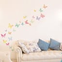 24 uzlīmju komplekts Ambiance Artistic Butterflies