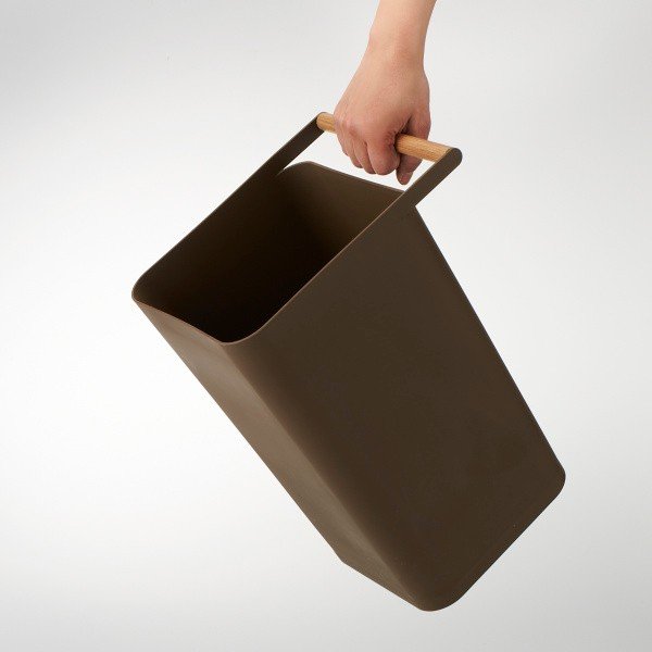 Brūns papīra grozs YAMAZAKI Como, 9,5 l-image-2