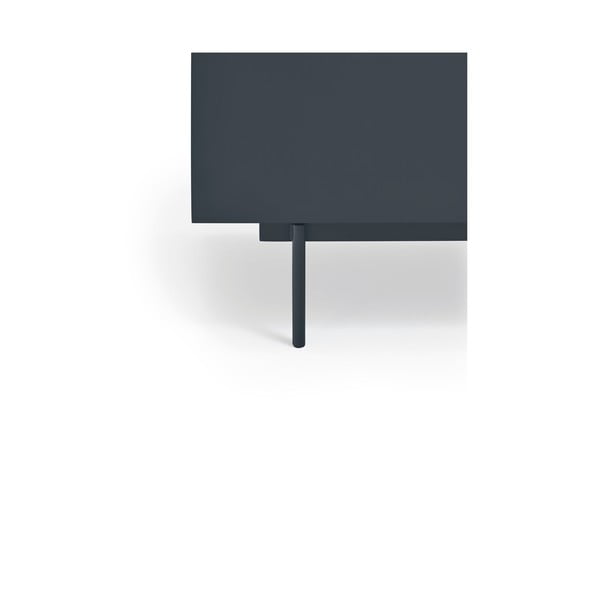 Antracīta pelēks/dabīga toņa naktsskapītis ar ozolkoka imitāciju Otto – Teulat-image-4