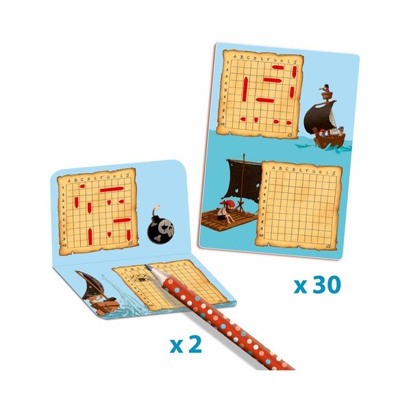 Mini spēle Battle of the Ships Djeco-image-1