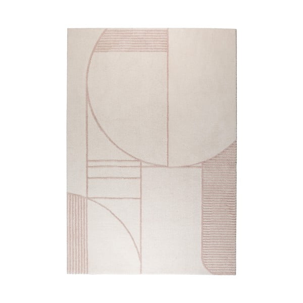 Pelēks/rozā paklājs Zuiver Bliss, 160 x 230 cm