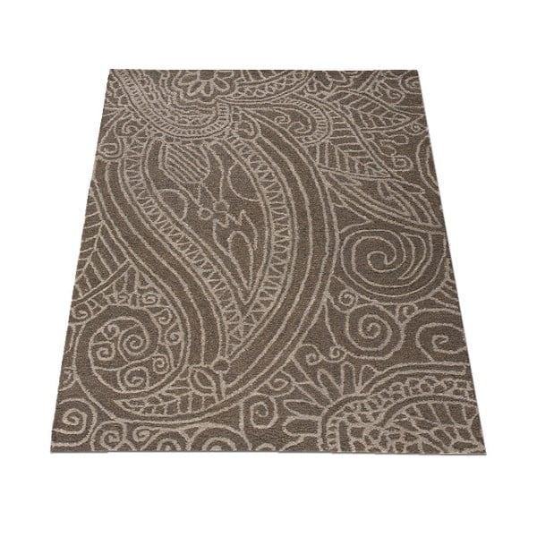 Vilnas paklājs Mendhi 120x170 cm, pelēks