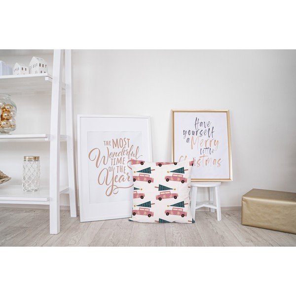 Dekoratīvais spilvens ar Ziemassvētku motīvu 45x45 cm Christmas Ride – Butter Kings-image-2