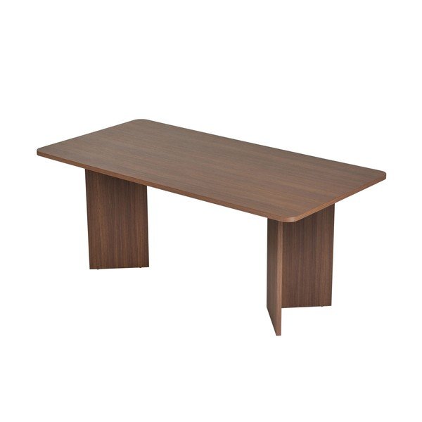 Ēdamgalds ar riekstkoka imitāciju 90x180 cm Linza – Kalune Design-image-3