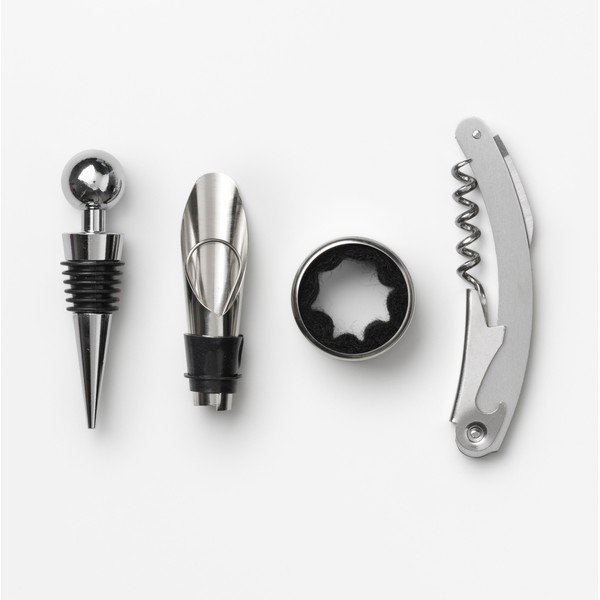 Nerūsējošā tērauda vīna piederumi The Essentials Wine Tools – Printworks