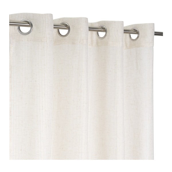 Bēšs dienas aizkars no lina maisījuma 140x260 cm Fifties – Casa Selección-image-2