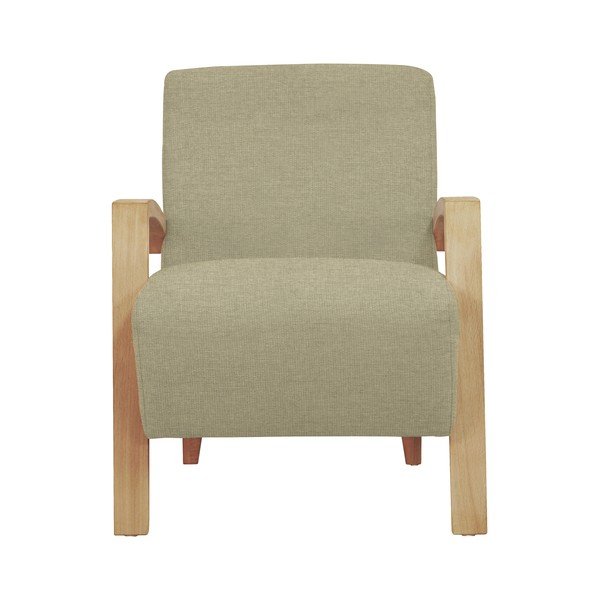 Bēšs krēsls ar gaišām kājām Windsor & Co Sofas Luna-image-2