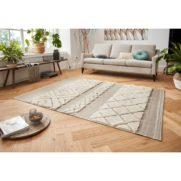 Krēmkrāsas paklājs Mint Rugs Todra, 120 x 170 cm-image-2