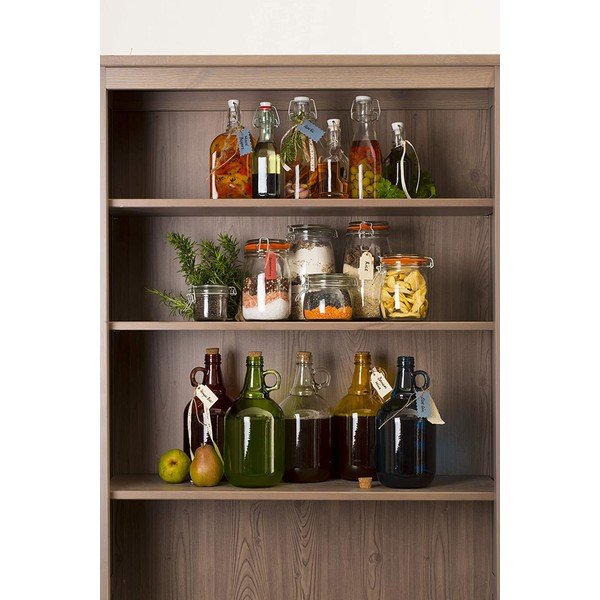 Pudele ar keramikas aizbāzni Kitchen Craft Gin Home Made, 500 ml-image-1