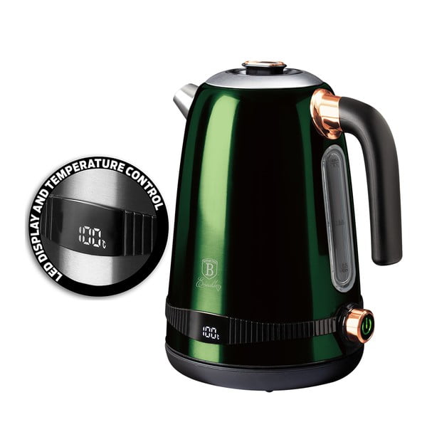 Zaļa tējkanna 1,7 l Emerald Collection – BerlingerHaus-image-2