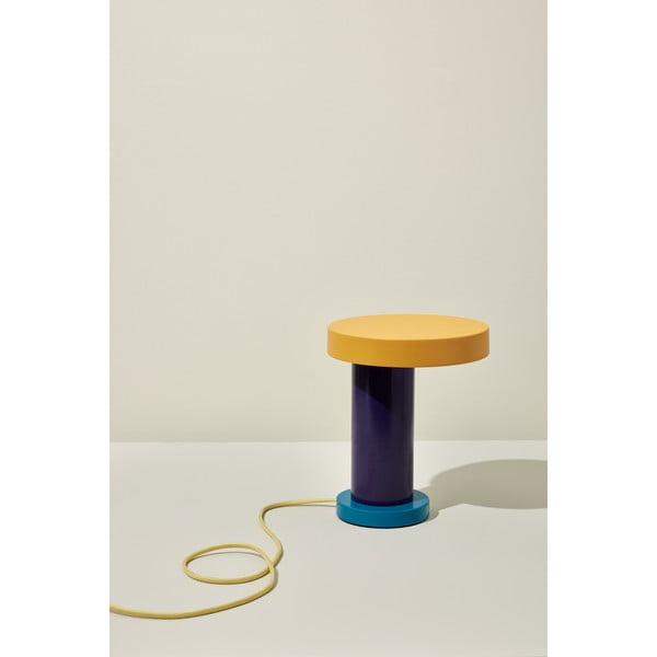 Violeta LED galda lampa ar regulējamu spilgtumu (augstums 25 cm) Magic – Hübsch-image-1