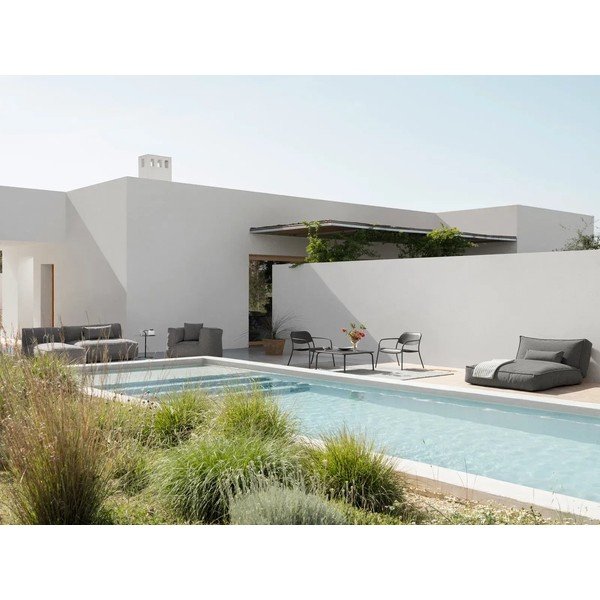 Pelēkbrūns polsterēts dārza atpūtas krēsls Grow – Blomus-image-4