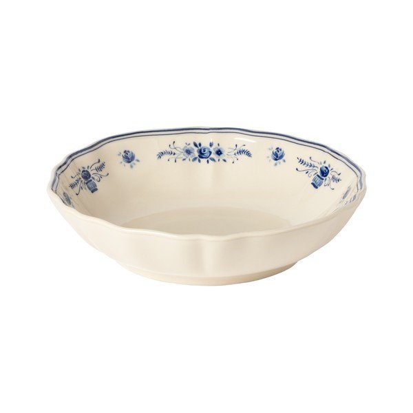 Zils/bēšs servēšanas akmensmasas šķīvis ø 23 cm Vila – Costa Nova-image-2