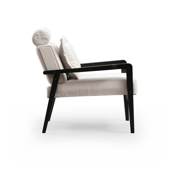 Krēmkrāsas atpūtas krēsls Apollo – Artie-image-3