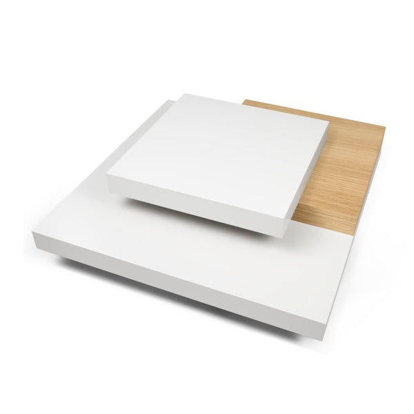 Balts kafijas galdiņš TemaHome Slate-image-1