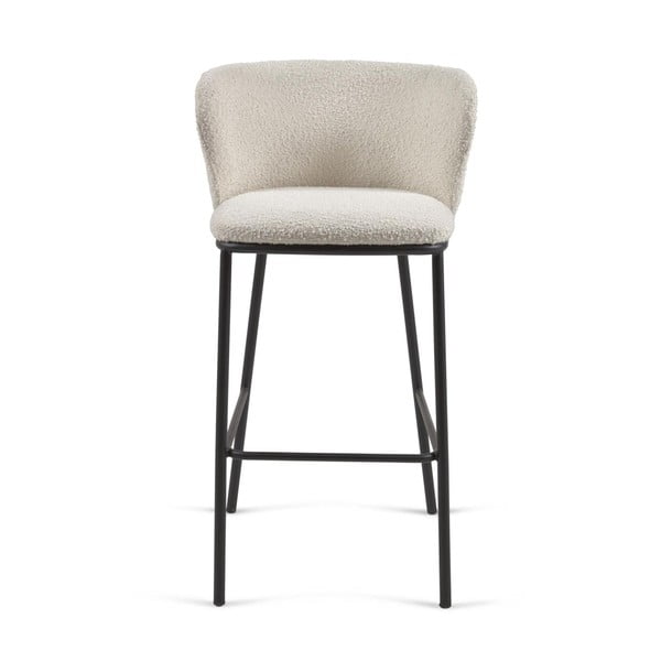 Balti bāra krēsli (2 gab.) (sēdekļa augstums 75 cm) Ciselia – Kave Home-image-2