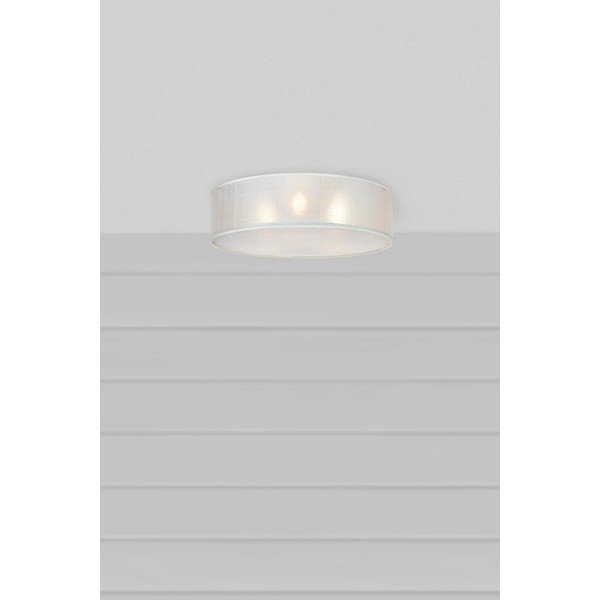 Balta griestu lampa ar auduma abažūru Haru – Markslöjd-image-1