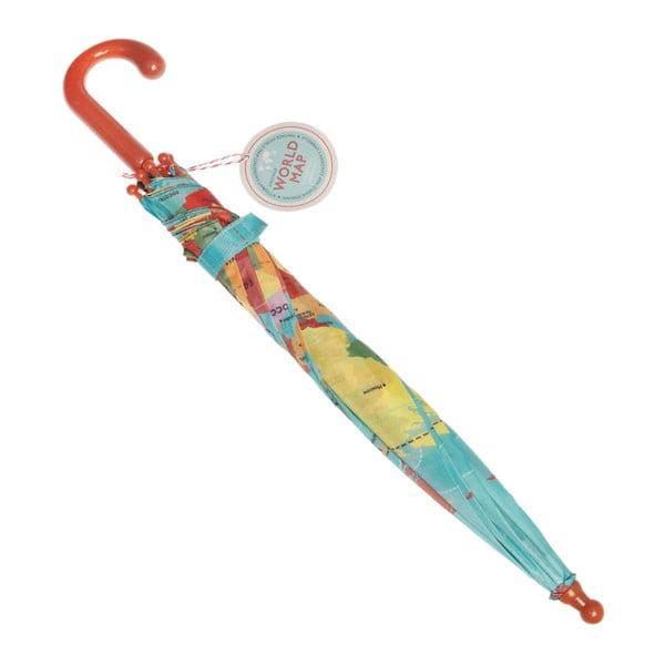 Rex London World Map bērnu lietussargs, ⌀ 70 cm-image-1