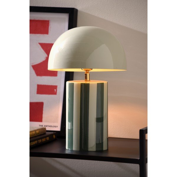 Zaļa metāla galda lampa (augstums 34 cm) Rayado – Leitmotiv-image-1