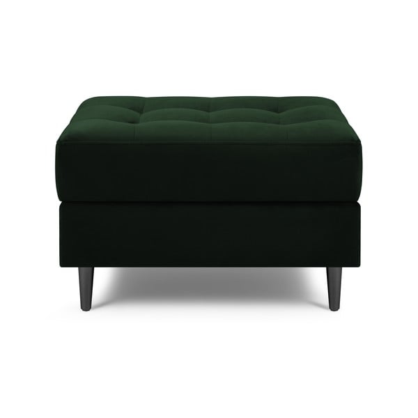 Zaļš samta kāju soliņš Milo Casa Santo-image-3