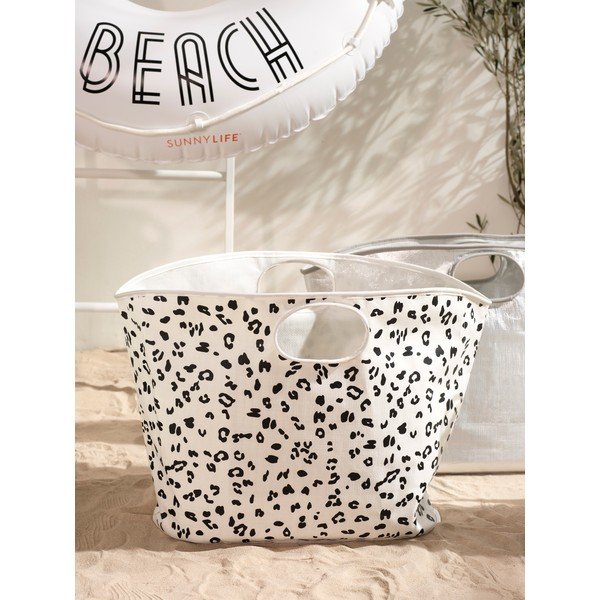 Melnbalta pludmales soma Sunnylife Everything Bag-image-1
