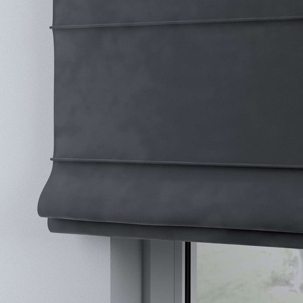 Pelēkas romiešu žalūzijas 170x100 cm Posh Velvet – Yellow Tipi-image-4