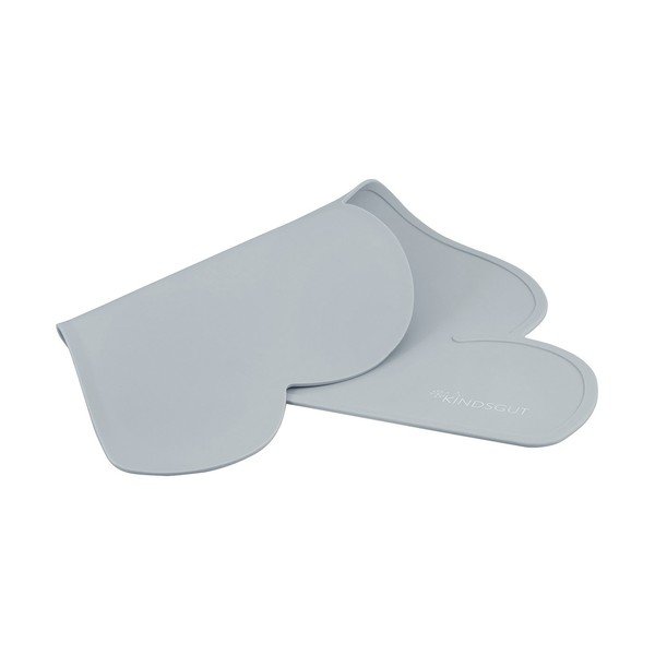 Tumši pelēks silikona paliktnis Kindsgut Cloud, 49 x 27 cm-image-2