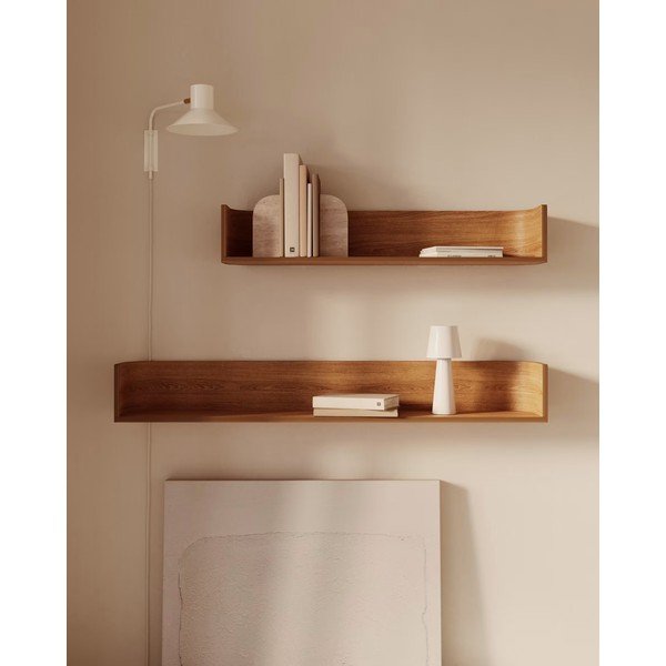 Balta sienas lampa Aria – Kave Home-image-1