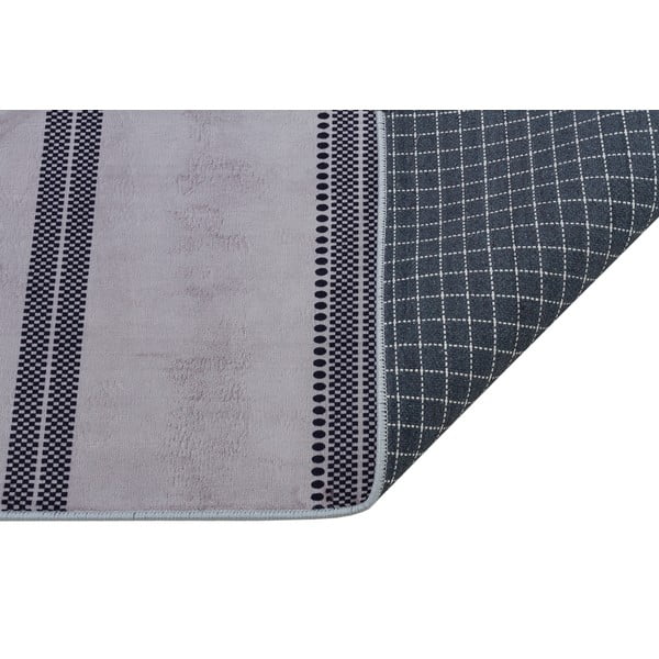 Pelēks mazgājams paklājs 120x80 cm – Vitaus-image-2