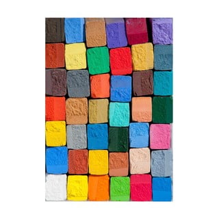 Vinila paklājs Colorful, 52 x 75 cm