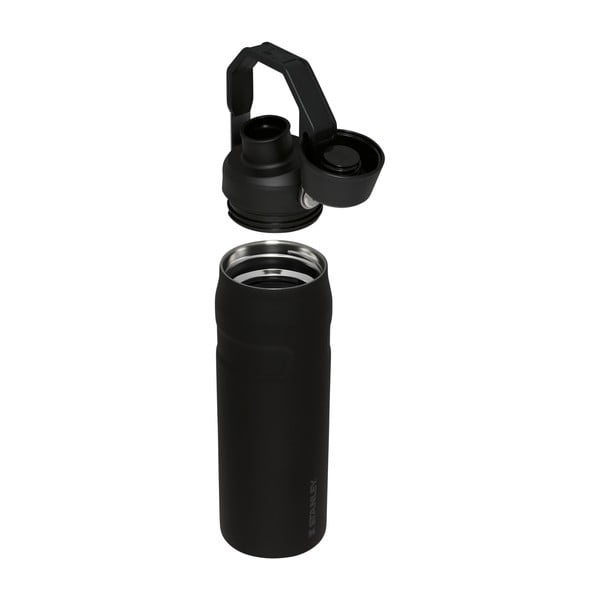Melna nerūsējošā tērauda termopudele 700 ml IceFlow™ Bottle Fast Flow Black – Stanley-image-3