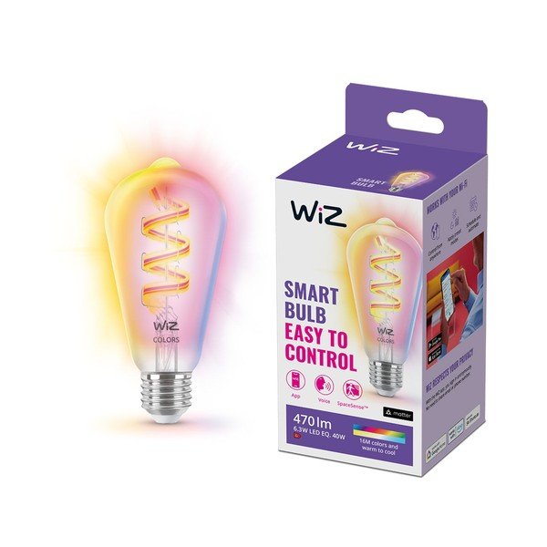 Spuldze ar E27 spuldžu ietveri, 6 W – WiZ