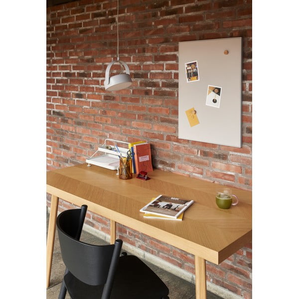 Ēdamgalds ar ozolkoka imitāciju 80x160 cm Herringbone – Hübsch-image-1