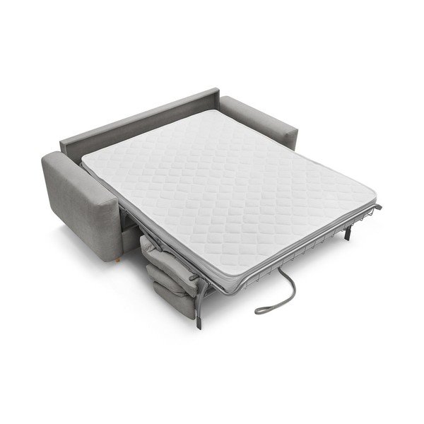 Pelēks dīvāns gulēšanai/salokāms 220 cm Cocoone – Bobochic Paris-image-3