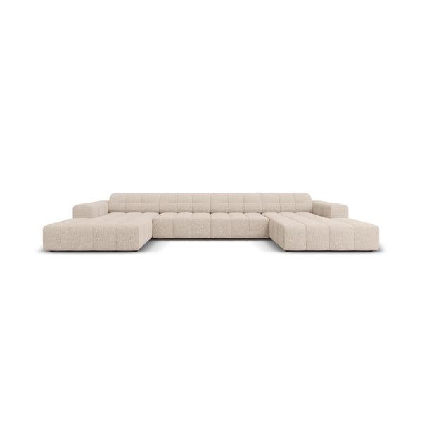 Bēšs stūra dīvāns (U veida) Chicago – Cosmopolitan Design