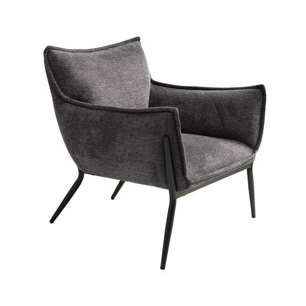 Pelēks atpūtas krēsls Calgary – Unique Furniture