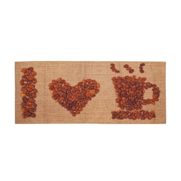 Paklājs Floorita Love Coffee, 60 x 150 cm-image-2