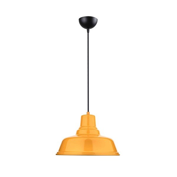 Okera dzeltena metāla piekaramā lampa ø 32 cm Pawn – Squid Lighting