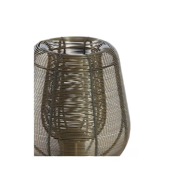 Bronzas krāsas metāla galda lampa (augstums 42 cm) Aboso – Light & Living-image-4