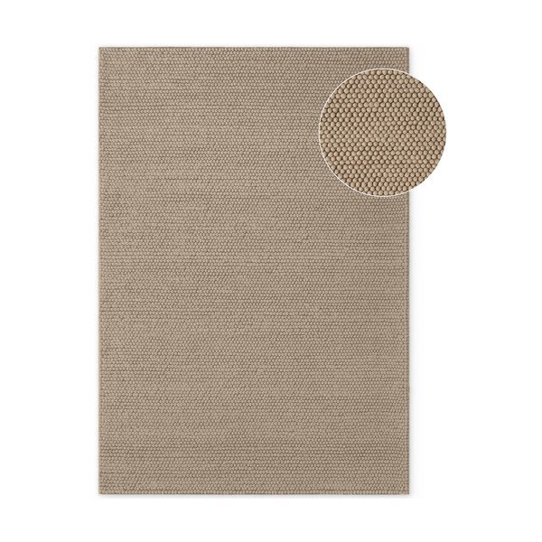 Dabīga toņa ar rokām darināts vilnas paklājs 160x230 cm Richmond Diana – Ted Baker