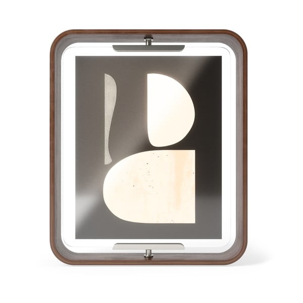 Tumši brūns koka stāvošs foto rāmis 26x31,5 cm Bellwood – Umbra-image-2