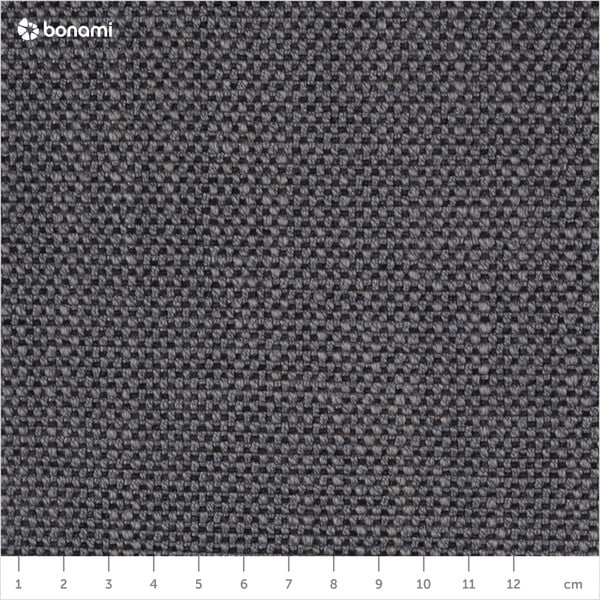 Tumši pelēka polsterēta divvietīga gulta ar veļas kasti ar redelēm 180x200 cm Atesio – Meise Möbel-image-1