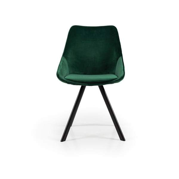 Zaļi samta pusdienu krēsli (2 gab.) Ritz – Tenzo