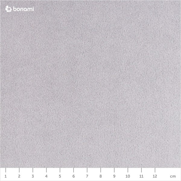 Gaiši pelēks samta kāju soliņš Milo Casa Santo-image-1