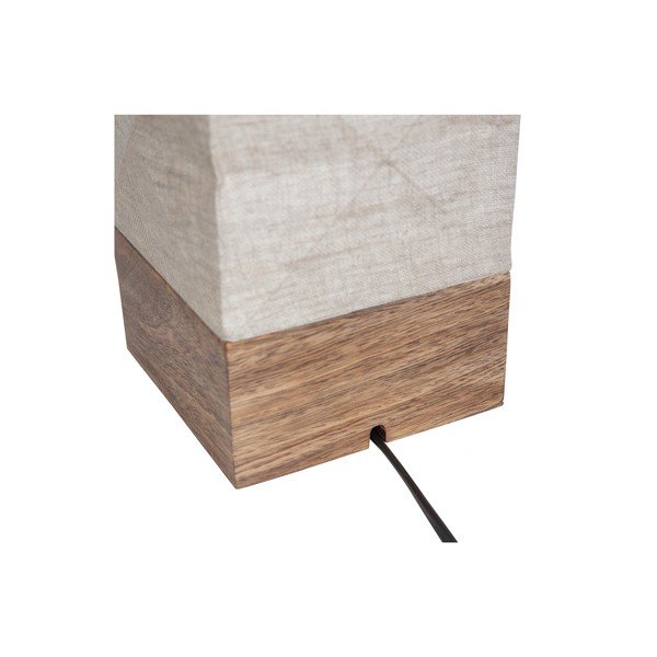 Bēša galda lampa (augstums 43 cm) Brett – WOOOD-image-4