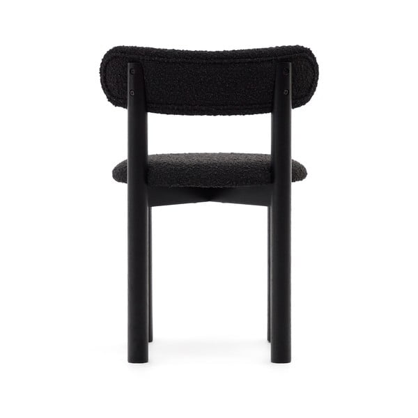 Melni pusdienu krēsli (2 gab.) Nebai – Kave Home-image-3