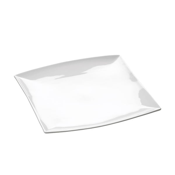Balts porcelāna šķīvis Maxwell & Williams East Meets West, 30,5 x 30,5 cm