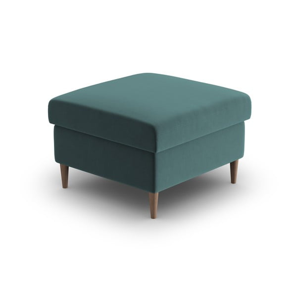 Zaļganzils samta kāju soliņš Kyoto – Cosmopolitan Design-image-2