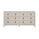 Pelēkbēša kumode 159x80x38 cm Madrid – Tvilum