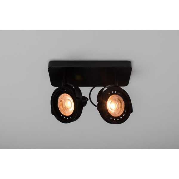 Melna prožektora tipa lampa 12x28 cm Dice – Zuiver-image-4